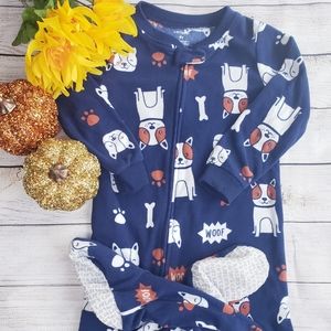 Carter's Long Sleeve Onesie Footie in 4T